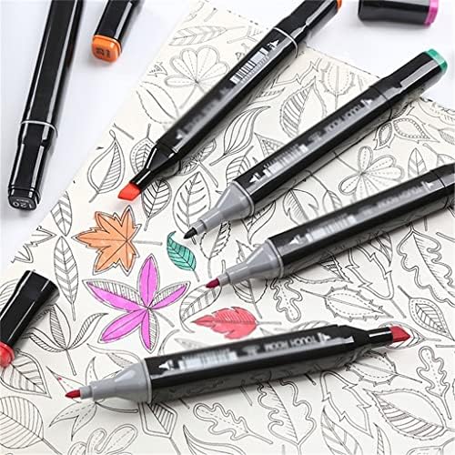 Liruxun 60/80 Cores Double Head Pen Markers Based for Manga Drawing School Art Supplies
