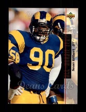 1993 Deck superior 42 Sean Gilbert Los Angeles Rams NM/MT Rams Pittsburgh