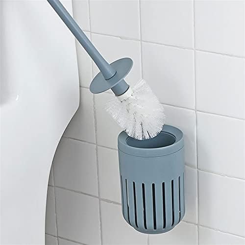 Escova de vaso sanitário e escova de vaso sanitário e pincel de limpeza de vaso sanitário, escova de vaso sanitário montada na
