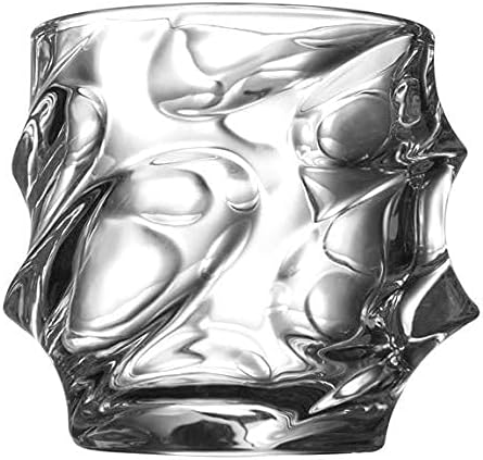 Modern-Depo Whisky Glasses Rocks Rocks Glasses Crystal 10 onça Conjunto de 4 coquetéis para coquetel Scotch Rum Bourbon Vodka