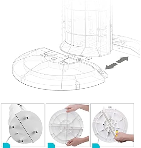 ISOBU LILIANG-- Summer High oscilating Tower Fan, Manual e Remote Control 2 horas Tempo branco 105cm bmzdlfj-1