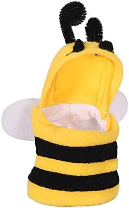 Ieudns Roupas de pássaros em forma de abelha pequena roupas pequenas de animais para cosplay, S