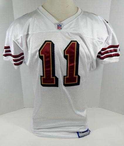 2007 San Francisco 49ers Alex Smith 11 Jogo emitiu White Jersey 44 DP12797 - Jerseys de Jerseys usados ​​na NFL não assinada