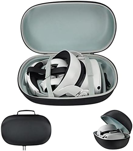 Bagimahard transportar estojo compatível com o fone de ouvido OCULUS Quest 2 VR e acessórios desgaste oxford capa protetora de