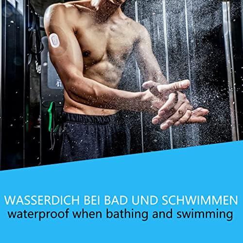 LIANGMAI 55 PACO DEXCOM G6 Patchos adesivos, adesivos adesivos à prova d'água premium protegem seus sensores continuamente