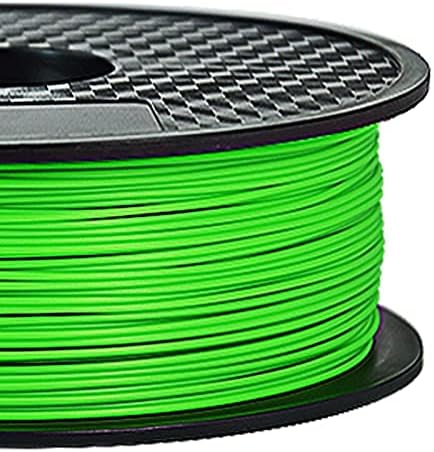 Lzrong 1 kg/rolo 2,2 libras 1,75 mm Filamento de impressora 3D verde para materiais de impressora 3D