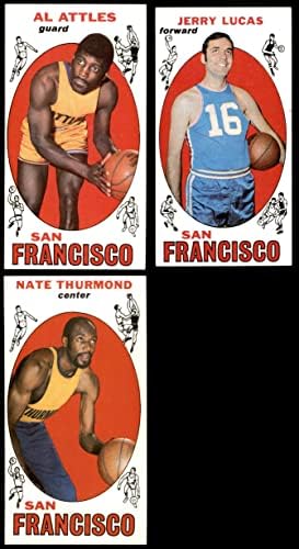 1969-70 Topps San Francisco Warriors Team Set San Francisco Warriors Ex+ Warriors