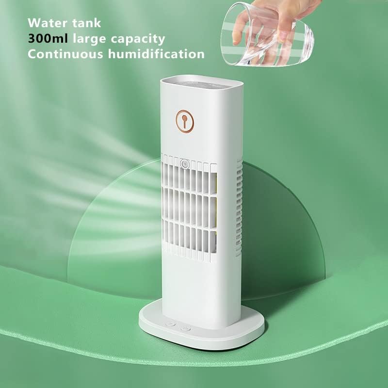 Ventilador de ar condicionado portátil 3 segundos de resfriamento rápido de resfriamento USB de resfriamento pequeno torre do