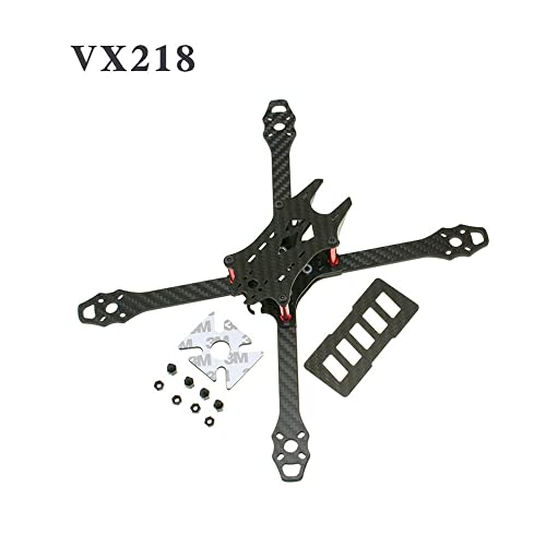 Raptor VX218 218mm 4mm Fibra de carbono Mard de 5 polegadas RC Kit de moldura de drone