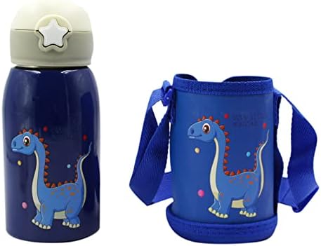 LEOMOSTE Unicorn Pattern Water Bottle Bottle Stainless Caneca A vácuo caneca isolada para mulheres meninas, 17 onças