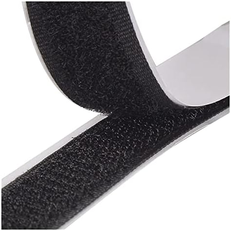 Craftman de confiança preto branco gancho durável e fita adesiva de fita adesiva de nylon adesivo Discos de loop de laço