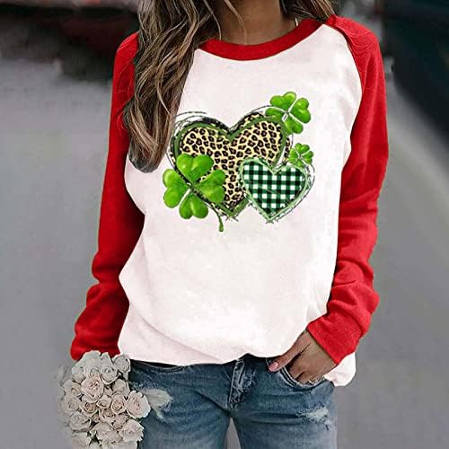 T-shirt shirt de shamrock do dia de St. Patrick