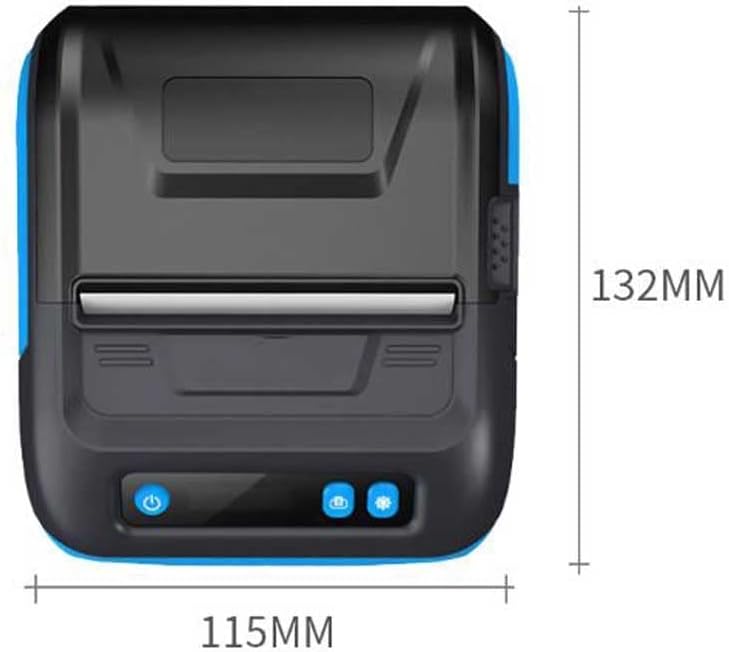 CXDTBH 3 polegadas Térmicas Reciagem Rótulo Making Portable Bill Shipping Way Bill Label Printer