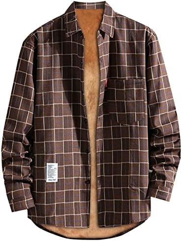Jaquetas de capuz pxloco Cinch para homens com botão sem mangas para baixo para homens lã ladeada jaqueta jeans com capuz xadrez
