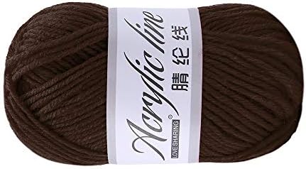 50g de lã grossa de lã de lã de lã de lã de lã de lã de chapéu quente doméstico
