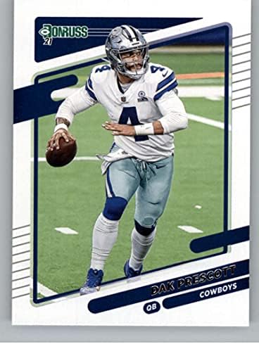 2021 Donruss 187 Dak Prescott Dallas Cowboys NFL Football Card NM-MT