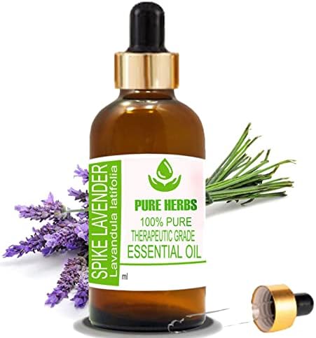 Ervas puras pico de lavanda pura e natural terapêutico de grau essencial de grau essencial com conta -gotas 30ml