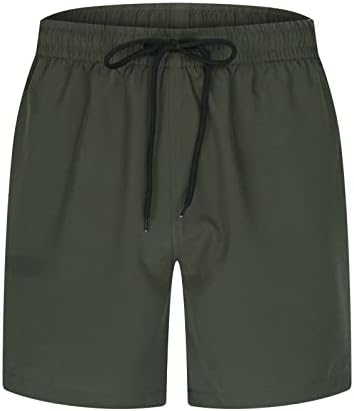 Amfíbio sólido 21 Moda Youth Zipper Pocket Sports Casual Shorts Men de cor sólida masculina Nivadeira longa de praia
