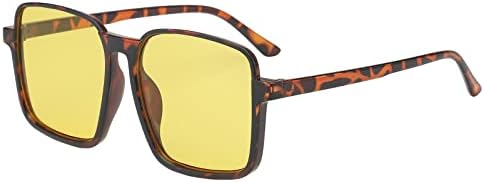 Homens homens polarizados óculos de sol Moda de moldura clássica de moldura de soldados de leopardo ouvidos