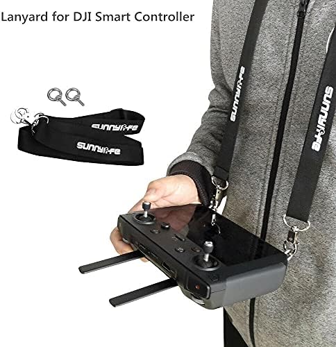 Dagijird Soft Soft Controller Remote Controller Transmissor Pescoço Corrente de Segurança Correia de ombro para DJI Mavic