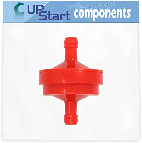 Componentes Upstart 394358 Substituição do filtro de combustível para Snapper 26086 - Compatível com 298090s Filtro de combustível