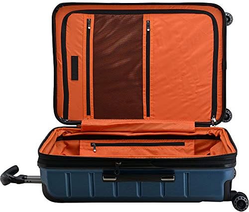 Choice do viajante Silverwood II Hardside Expandível Spinner Magargage, Navy-out of Stock, conjunto de 3 peças