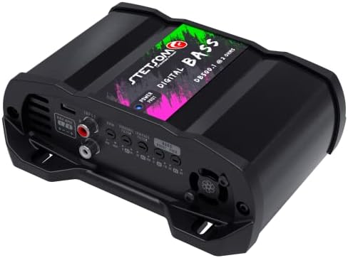 Stetom Digital Bass DB 500.1 Amplificador de carro mono 2 ohms, 500 watts RMS, 2Ω estável de áudio de carro, qualidade