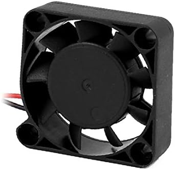 X-Dree 2pcs DC 24V 0,06A Fan de extrator de resfriamento sem pincel sem pincel 24V 40x40x10mm para PC (2pcs dc 24 ν 0,06a Colled Coolled Refrigere Fan 24 ν 40x40x10mm Para PC