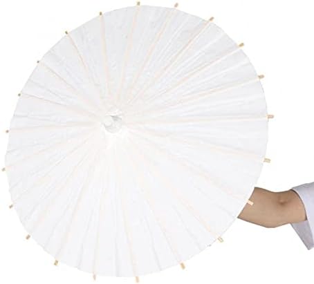 NC Classic White Paper guarda -chuvas Decoração de festas de noiva chinesa dança retrô chinês