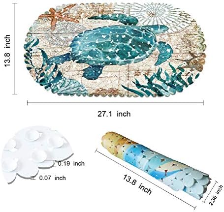 Molfuj Non Slip Sea Turtle Bathtub tape