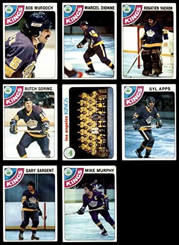 1978-79 Topps Los Angeles Kings perto da equipe definida Los Angeles Kings-Hockey VG+ Kings-Hockey