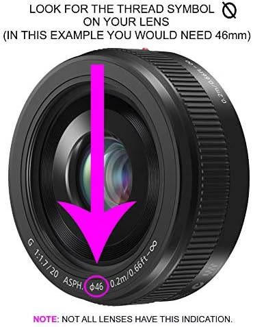 Kit de filtro de lente de alta definição para Panasonic Lumix G95