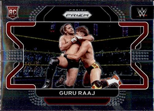2022 Panini Prizm WWE #58 GURU RAAJ NXT 2.0 Cartão de negociação de luta livre