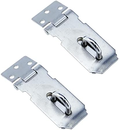 Risbay 2pcs 3 polegadas aço inoxidável Anti-roubo Hasp travas de segurança trancas de porta de segurança