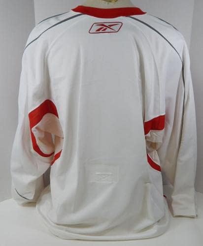 Carolina Hurricanes Game Blank emitiu Jersey White Practice