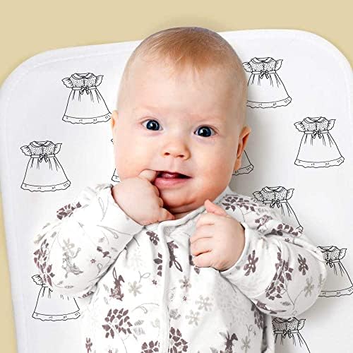 Azeeda 'Vestido de bebê' arroto/pano de lavagem