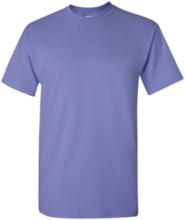 Camiseta de algodão pesado de Gildan, Violet, XL