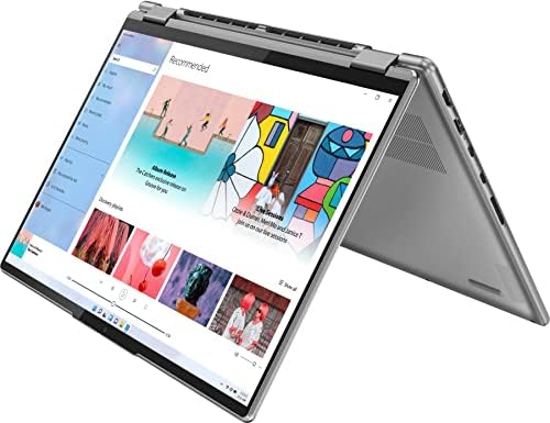 Lenovo 2023 Yoga 7i 2-em-1 Laptop 16 2,5k Plataforma Intel EVEL 12th Core i7-1260p Iris Xe Graphics 16GB LPDDR5 512GB
