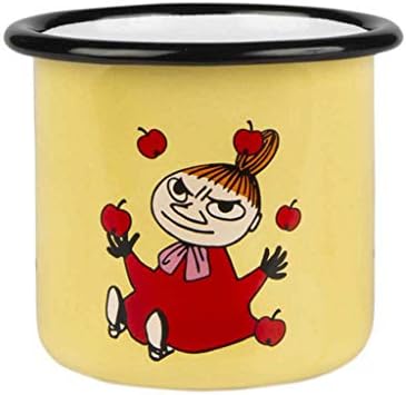 Moomin Little My Retro 2.5 DL de esmalte Mug Muurla