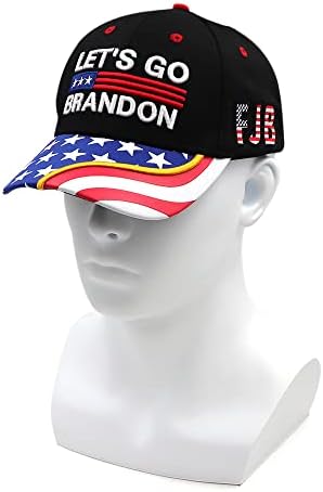 Lets Go Bandon Hat Hat Bordado Ultra Maga Hat Anti Joe Biden Chapéus patrióticos FJB FJB Capinho de caminhoneiro ajustável para homens