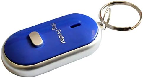cocô de cocô de chave de chave de chave de chave para localização do localizador de chaves do localizador de chaves do led de solteiro do lED de led de led de led de led de led de tocha portátil - azul