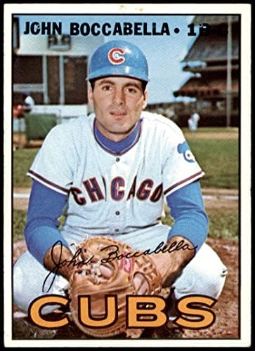 1967 Topps # 578 John Boccabella Chicago Cubs Ex Cubs