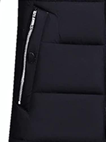 XinBalove Men for Jackets Men Borg Collar Zipper Puffer Casat