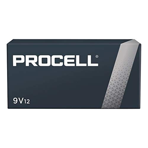: Duracell PC1604BKD Baterias Alcalinas Procell, 9V - estilo e cor podem variar