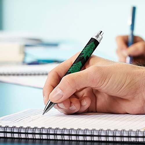 Caneta de caneta retrátil de caneta retrátil de caneta de caneta retrátil de tinta azul da Colúmbia Britânica para homens 2 PCs