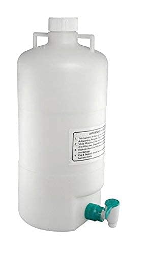 Tamanho da garrafa de aspirador - 5ltr, branco