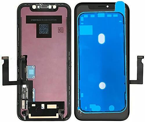 Tela mestre Compatível para iPhone 11 Substituição de tela preta, substituição de tela para iPhone 11 LCD Digitizer Frame Conjunto