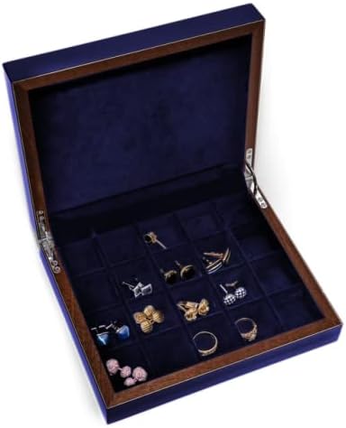 Bello Games New York, Inc. University Place Deluxe Cufflink/Ring Jewelry Box