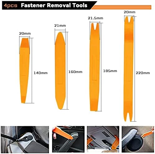 Lemil Kits de remoção do painel da porta automática Ferramentas de remoção Ferramentas