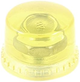 Aexit Substituível de 8 mm Hammers Thread Head Plástico Dica de martelo 1 -Hammers de sopa de água clara amarela